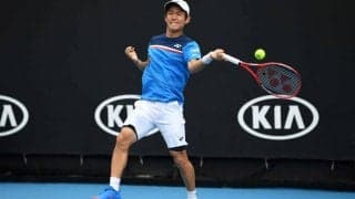  どうすれば相手が嫌がるか。テニスIQの高さを披露した西岡が快勝