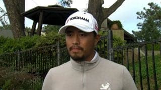 小平智、霧の中断で流れが変わった!?「連続バーディで少し耐えれた」