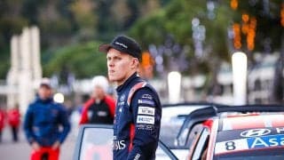 WRCモンテカルロ：ヒュンダイからの初参戦、3位発進のタナック「まだ感覚がおぼつかない」