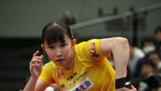 【速報】早田ひな、盟友・伊藤美誠下し決勝進出＜全日本卓球2020＞