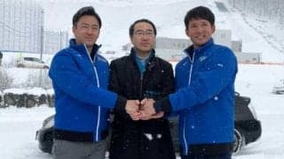 日ハム斎藤佑＆杉谷、北海道地震の被災地を訪問「もっと苦しい思いを…」