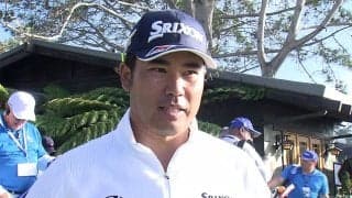 松山英樹「伸ばして行かないとチャンスがない」　首位と6打差で決勝へ