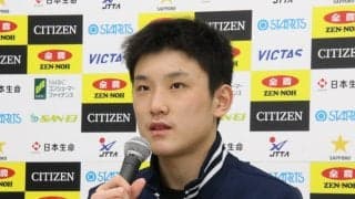 張本智和、悔しさにじむ準V　「また一からやるしかない」＜全日本卓球2020＞