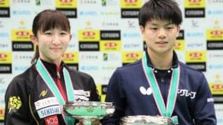 早田「絶対に負けない選手に」　男子・宇田と令和初の王者に＜全日本卓球2020＞