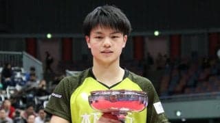 【速報】18歳・宇田幸矢、歓喜の初V　16歳・張本智和に2年前のリベンジ果たす＜全日本卓球2020＞