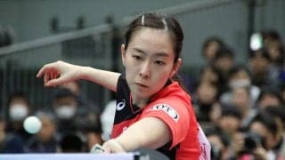 石川佳純「成長を感じる大会だった」　東京五輪へ前を向く＜全日本卓球2020＞