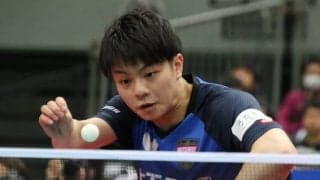 【速報】宇田幸矢、高速卓球で勝利　決勝は張本との高校生対決に＜全日本卓球2020＞