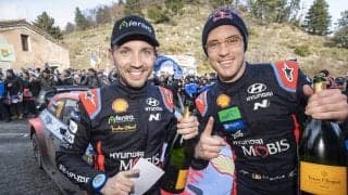 WRCモンテカルロ：ヌービル「今年の僕らはビッグスマイル」イベント後記者会見