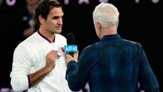 フェデラーがフチョビッチに勝利後のインタビュー