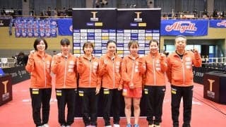 平野美宇が木原に勝利　日本生命は連勝で2位・KA神奈川を突き放す＜卓球・Tリーグ結果速報＞
