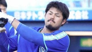 DeNA宮崎の豪快スイング動画にファン熱狂　「また首位打者お願いします！」