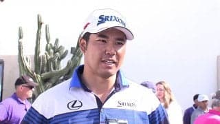 松山英樹、上位発進も「まだまだ良くなる雰囲気はある」