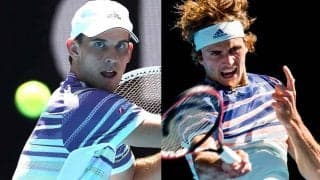 全豪OP12日目 ティームとズベレフの準決勝。上地はダブルス決勝を戦う