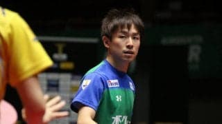 丹羽孝希「もっと調子を上げていきたい」 2020年Tリーグ白星発進　