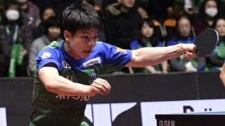 【卓球】宇田幸矢「WR30位以内に」 新王者の新たな門出