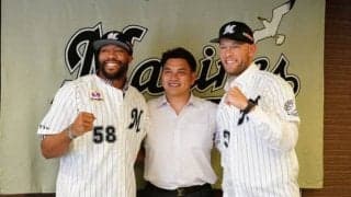 ロッテ・ジャクソン、2年ぶりNPB復帰にスマイル炸裂「これほど嬉しいことはない」