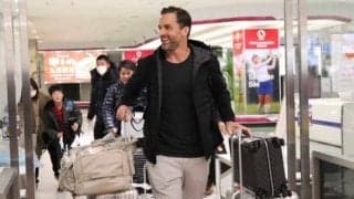 鷹サファテが来日、宮崎入り　股関節手術からの復活へ、昨季とは「比べ物にならない」