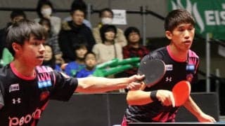 3位琉球、首位KM東京を下す金星　吉村の強打冴える＜卓球・Tリーグ試合速報＞