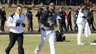 鷹バレンティン、ファン2万人に驚き　「こんなにいるとは…」充実の初日に笑顔