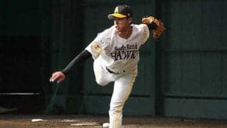 鷹の育成・尾形、支配下昇格へ初日猛アピール　12分間走トップ、ブルペン53球