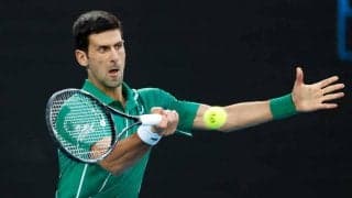 【速報】ジョコビッチが第1セットを先取。ティームとの全豪OP決勝