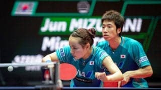 水谷/伊藤、東京五輪新種目・混合ダブルスで中国ペア下す＜卓球・ドイツオープン＞
