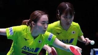 石川/平野ペア、2020年初陣を勝利で飾り2回戦へ＜卓球・ドイツオープン＞