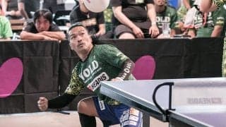 ヘディス王者はヤマハ社員　今田耕司さん命名の秘技“フジヤマ”で世界へ＜卓球×サッカー＞