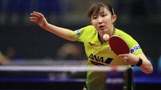 全日本女王・早田ひな、2回戦へ　世界ランク8位に勝利＜卓球・ドイツオープン＞