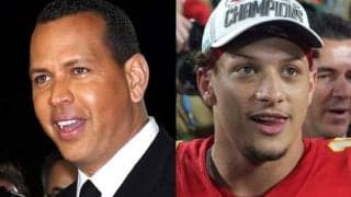 【MLB】Aロッド、アメフトMVPマホームズと2S公開　「僕が間違っていた」衝撃秘話とは