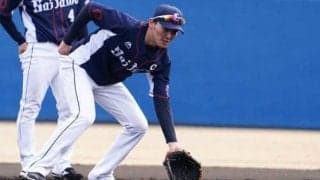 西武源田が「片手が使えない状態」で華麗な守備披露…パTVがスロー映像交えて公開