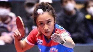 森薗今季シングルス初勝利、長﨑VM連勝で神奈川の危機救う＜卓球・Tリーグ結果速報＞　