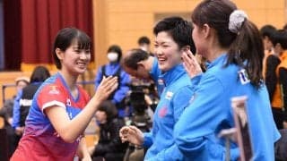 長﨑美柚、殊勲の2勝　KA神奈川が接戦制す＜卓球・Tリーグ試合速報＞