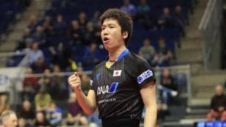 水谷隼、“らしさ”溢れるプレー見せるもベスト8　2戦連続大逆転ならず＜卓球・ドイツオープン＞