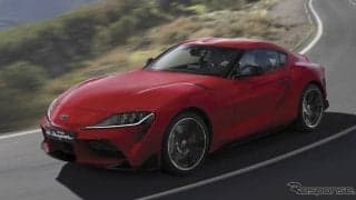 トヨタ スープラ 新型、2020ワールドパフォーマンスカー第2次選考に残る…日本車唯一