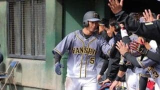 阪神2年目コンビの活躍で逆転に成功！　5回に近本が逆転の2点タイムリー三塁打