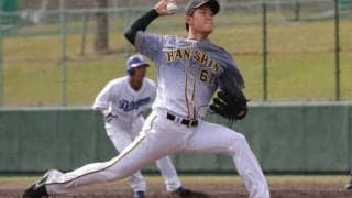 阪神望月、最速150キロ＆カーブがキラリ　2回0封でアピール成功「今日みたいな軌道を」