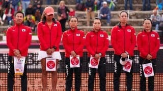 テニス日本代表 ダブルスは勝利。スペインに一矢報いる