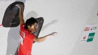 男子は波乱の展開に。原田、楢崎智に加え、4名が初決勝へ　ボルダリングジャパンカップ2020【男子準決勝】