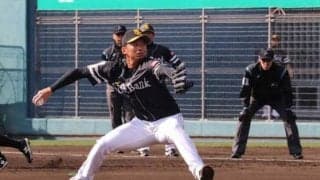 鷹の選手層がさらに厚く？　右肘手術から復活期す鷹・東浜＆岩嵜がアピール