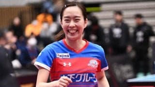 石川佳純、エースの役割果たす　ニッペMは9連敗＜卓球・Tリーグ結果速報＞