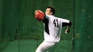 鷹・千賀、今キャンプで初めてブルペン入り　31球投げ「今日は傾斜の確認」