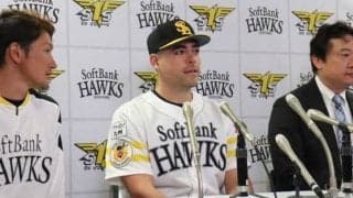 鷹MLB通算54勝ムーアがキャンプ合流　移籍の理由明かす「強いチームが誘ってくれた」