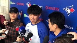【MLB】山口俊がメジャーでびっくりしたこととは？　「周りの選手がデカすぎて…」