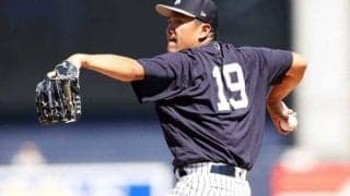 【MLB】捕手になったみたい!?　貴重アングルの田中将大ブルペン動画に「凄いフック」