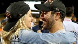【MLB】美人妻と熱々ハグ…　バーランダーの幸せ写真にファン嫉妬？「ラッキーな男だ！」