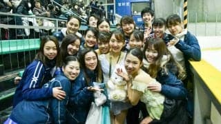 【スケート部フィギュア部門】　フリー大会１日目から感動のラストダンスを披露