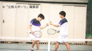 【テニス部男子】収穫多き接戦！これからの成長に期待