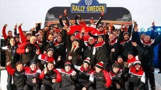 WRCスウェーデン：エバンスがスウェーデン初優勝で選手権首位に浮上。ロバンペラは総合3位、オジエは総合4位でフィニッシュ