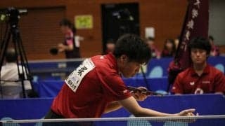 【連載】『令和元年度卒業記念特集』第１９回　硴塚将人／卓球